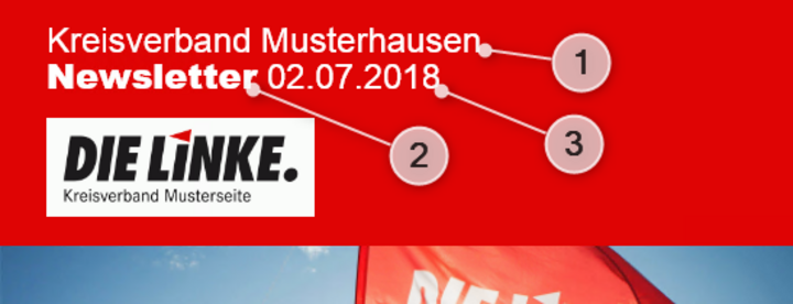 Der Newsletterkopf